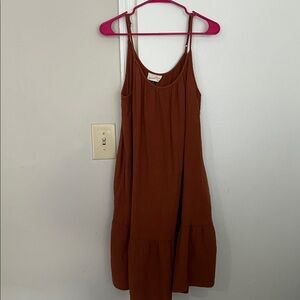 Universal Thread Terracotta Sleeveless Dress